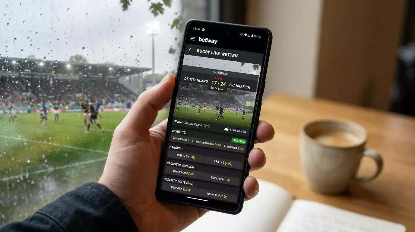 Live-Wetten reagieren auf Wetterumschwung im Rugby