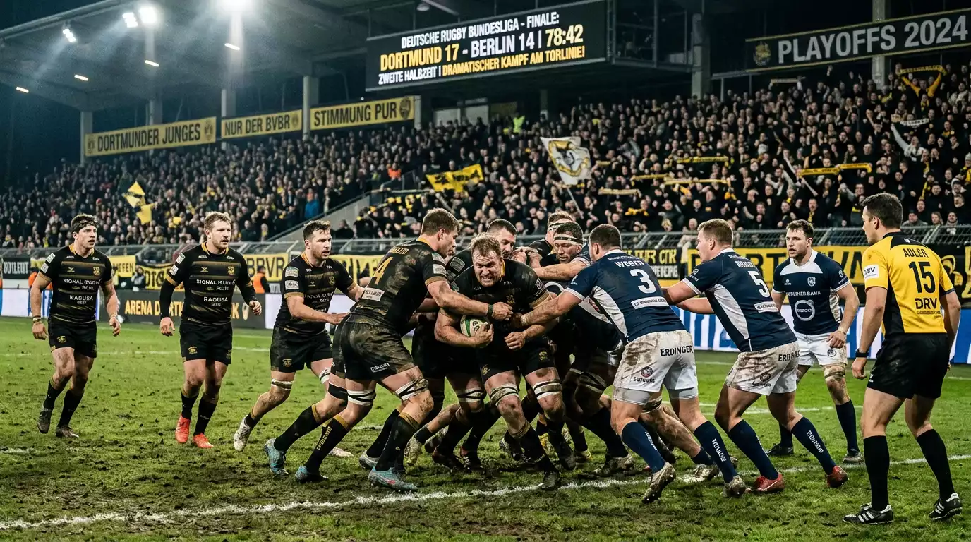 Entscheidendes Playoff-Spiel im Klub-Rugby