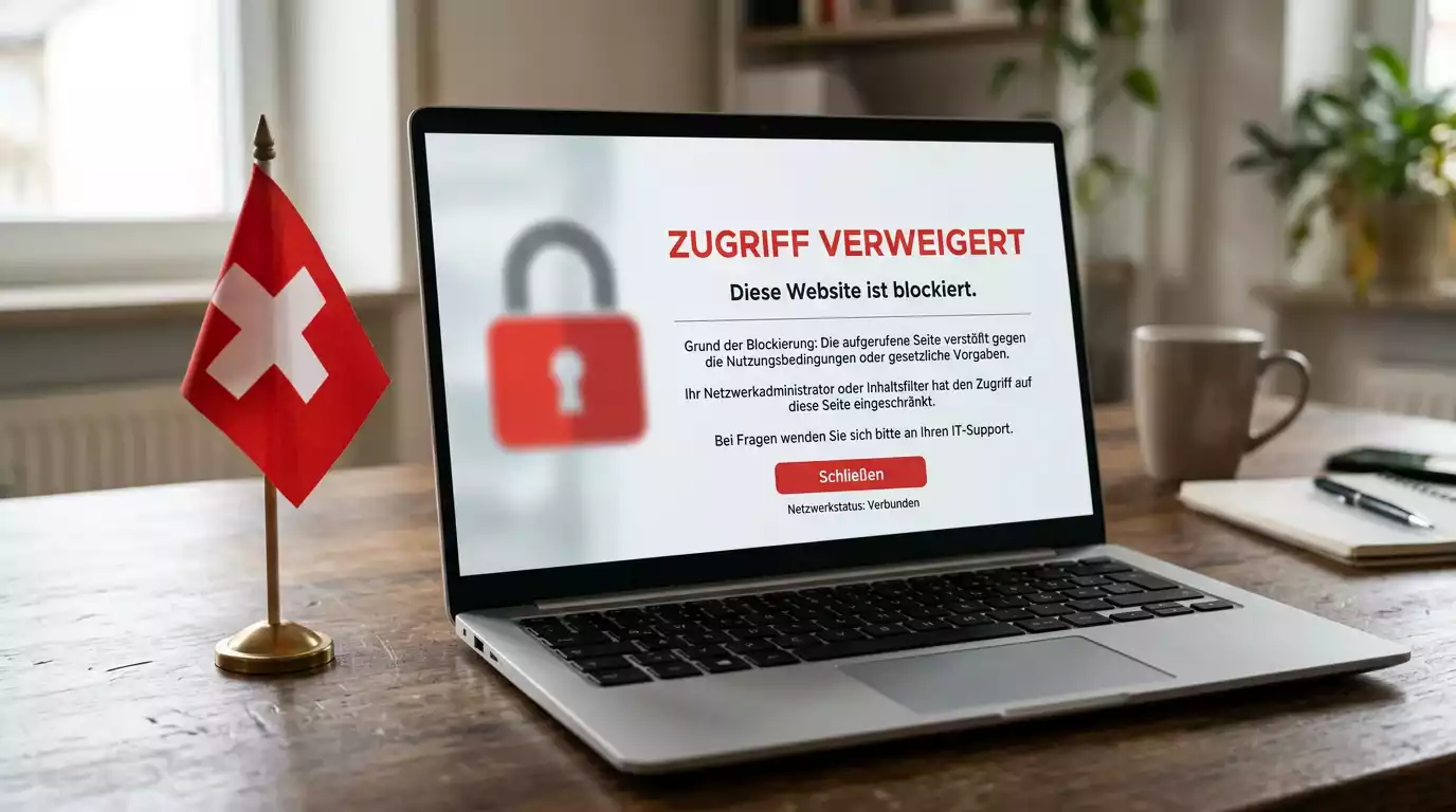 Durchsetzung von Netzsperren in der Schweiz