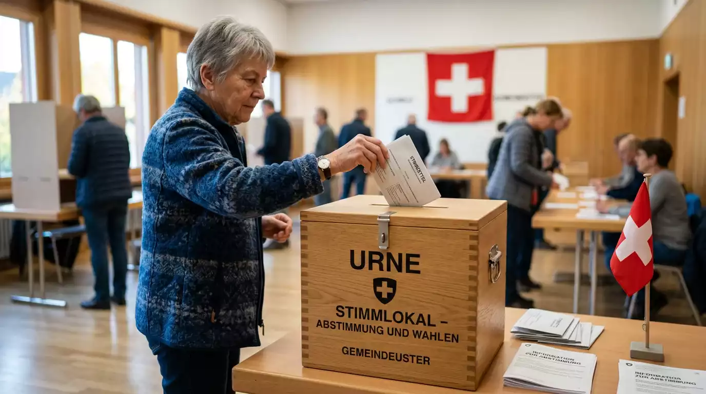 Abstimmung über ein Schweizer Gesetz